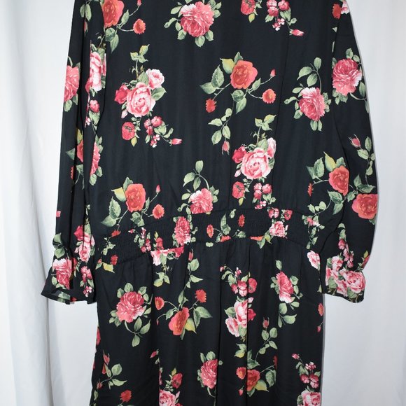 Siren Lily Women's Floral Print Dress Sz 3X - Picture 6 of 6